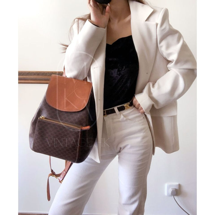 Celine vintage monogram backpack