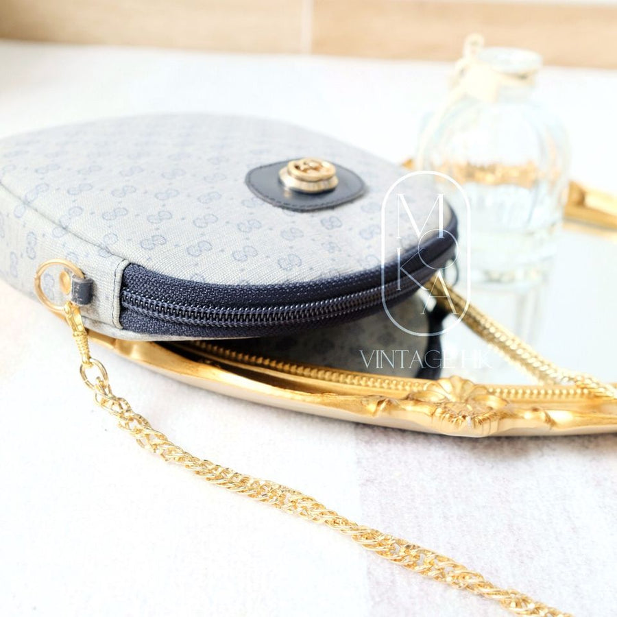 Gucci vintage monogram GG round crossbody bag