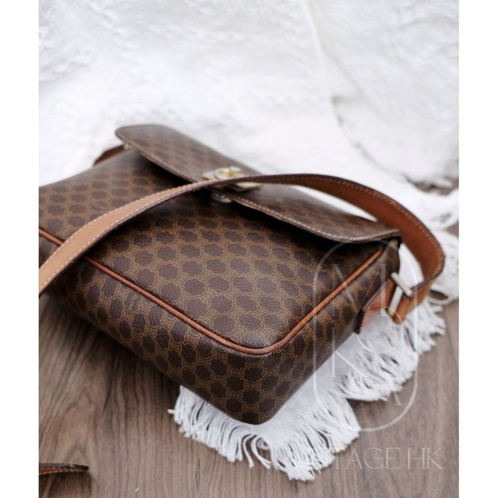 Celine vintage macadam shoulder bag