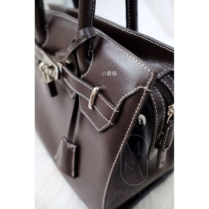 Hamano cowhide kelly handbag