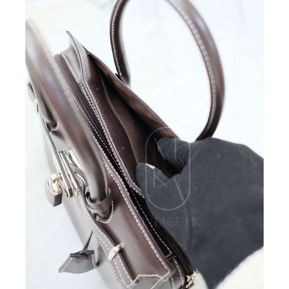 Hamano cowhide kelly handbag