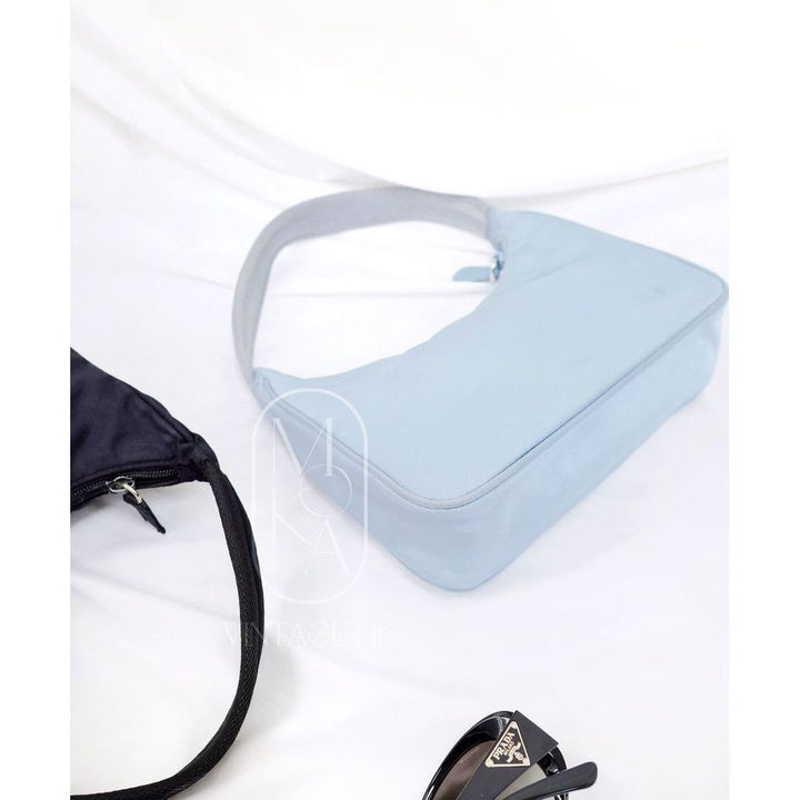 Prada nylon hobo bag