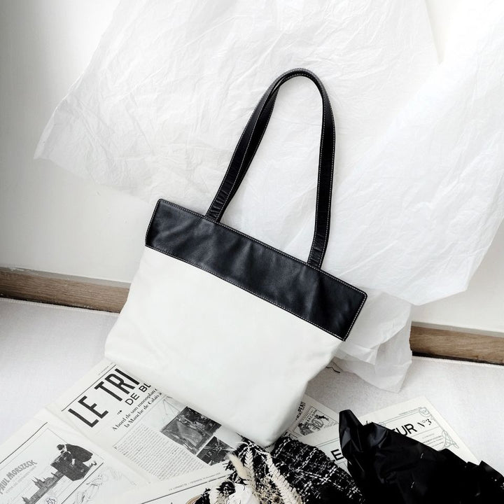 Chanel vintage sheepskin tote bag