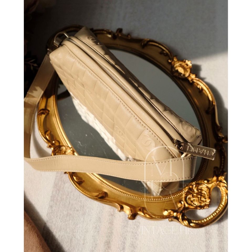Chanel vintage sheepskin mini bag