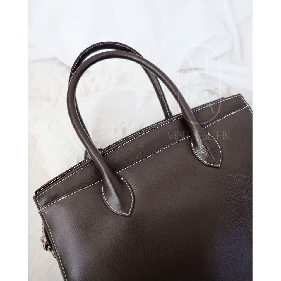 Hamano cowhide kelly handbag