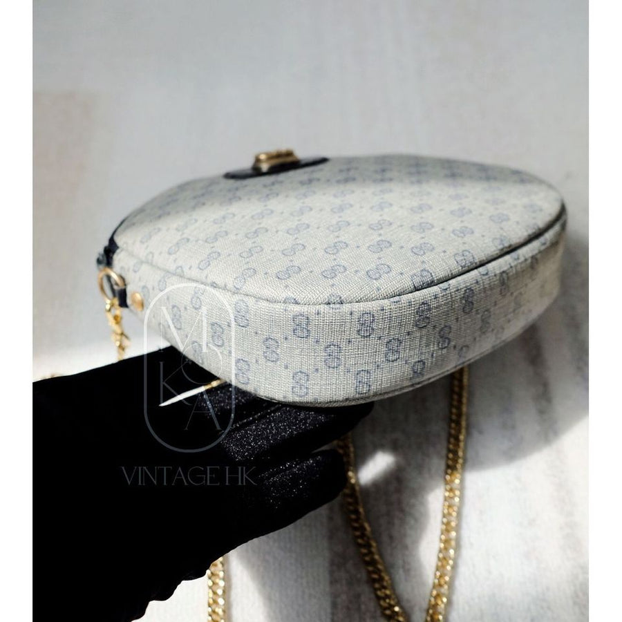 Gucci vintage monogram GG round crossbody bag