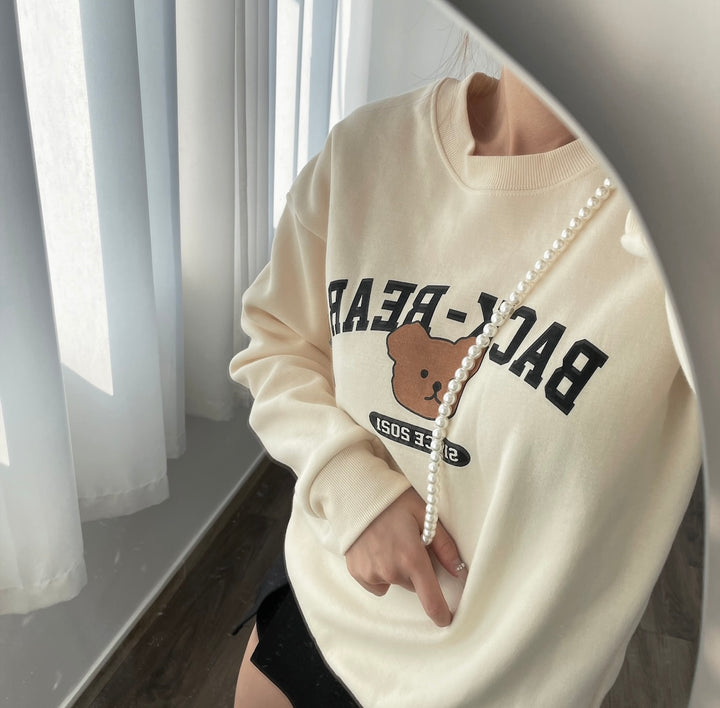 熊仔頭衛衣／二色入／Free size