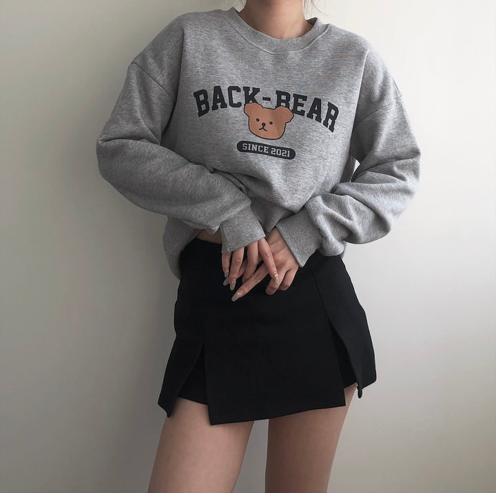 熊仔頭衛衣／二色入／Free size