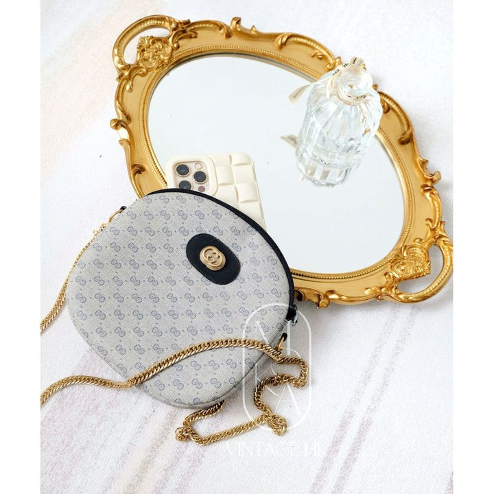 Gucci vintage monogram GG round crossbody bag