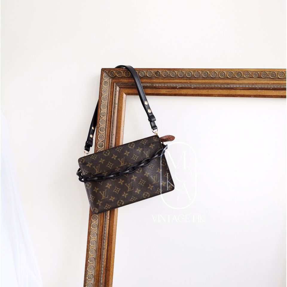 Louis Vuitton monogram clutch bag