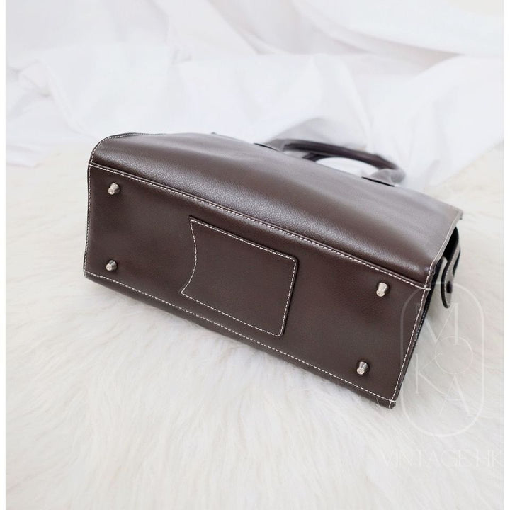 Hamano cowhide kelly handbag