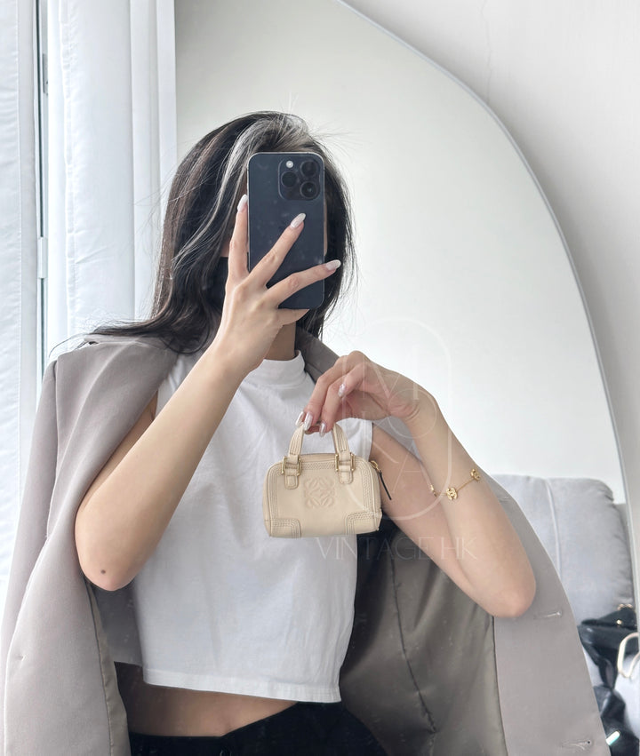 Loewe amazona  leather mini bag