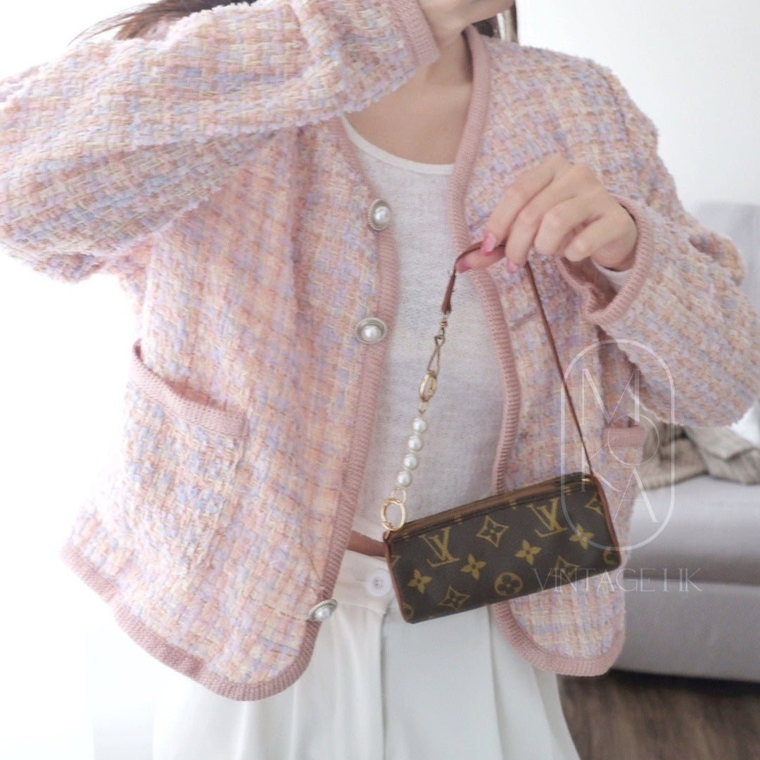 Lv mini papillon leather handbag