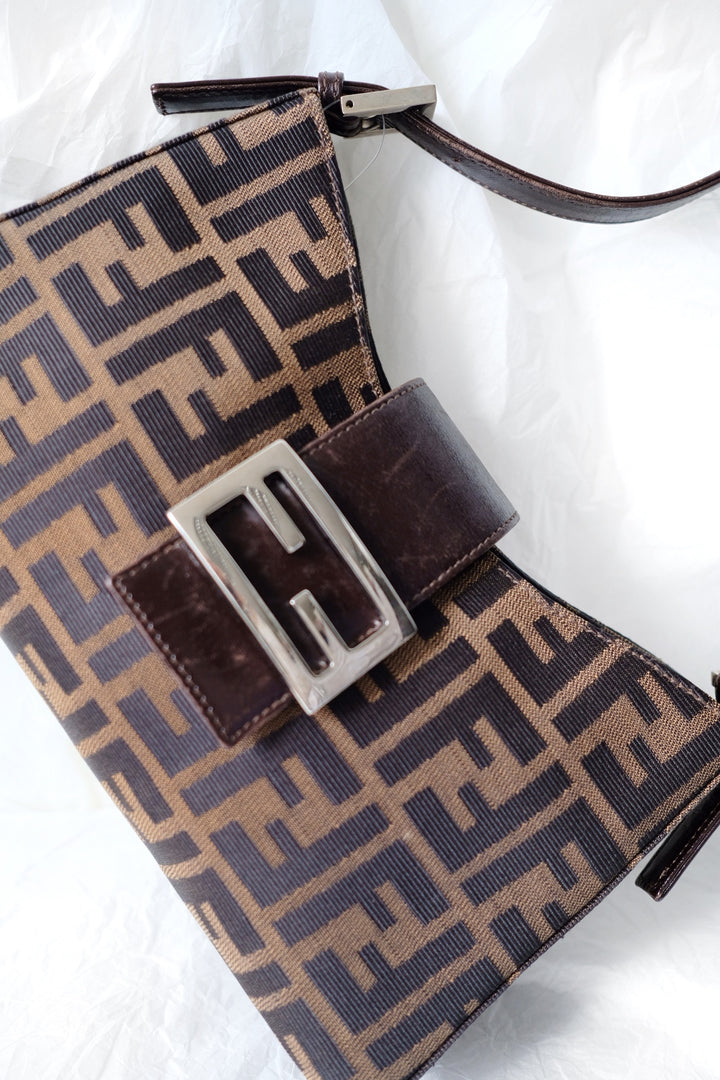 Fendi vintage zucca baguette bag