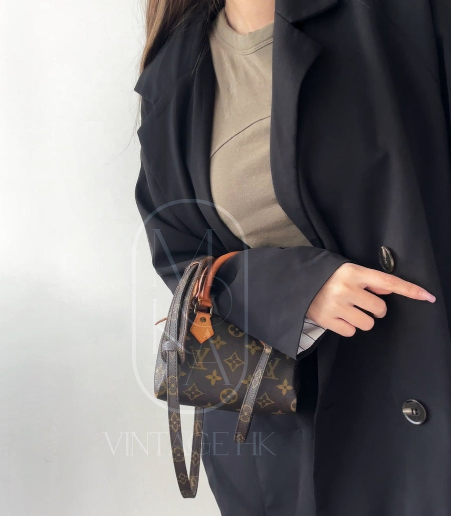 Louis Vuitton speedy mini monogram canvas monogram hand bag