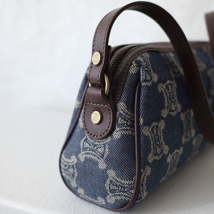 Celine vintage denim bag