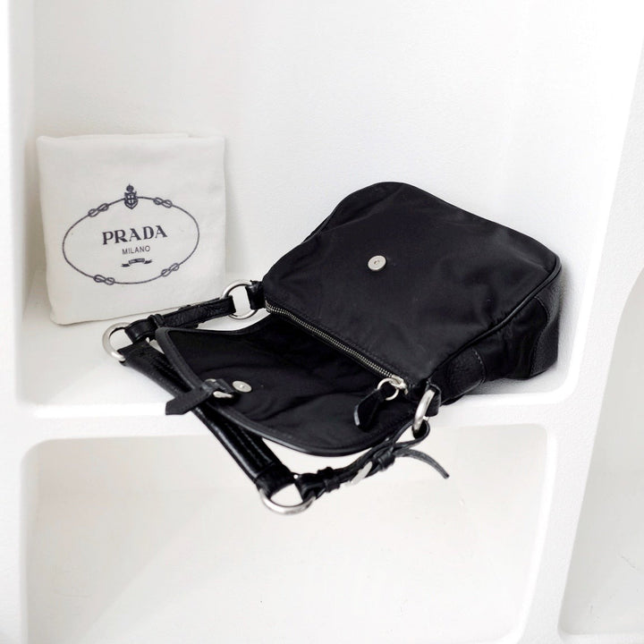 Prada tessuto nylon shoulder bag