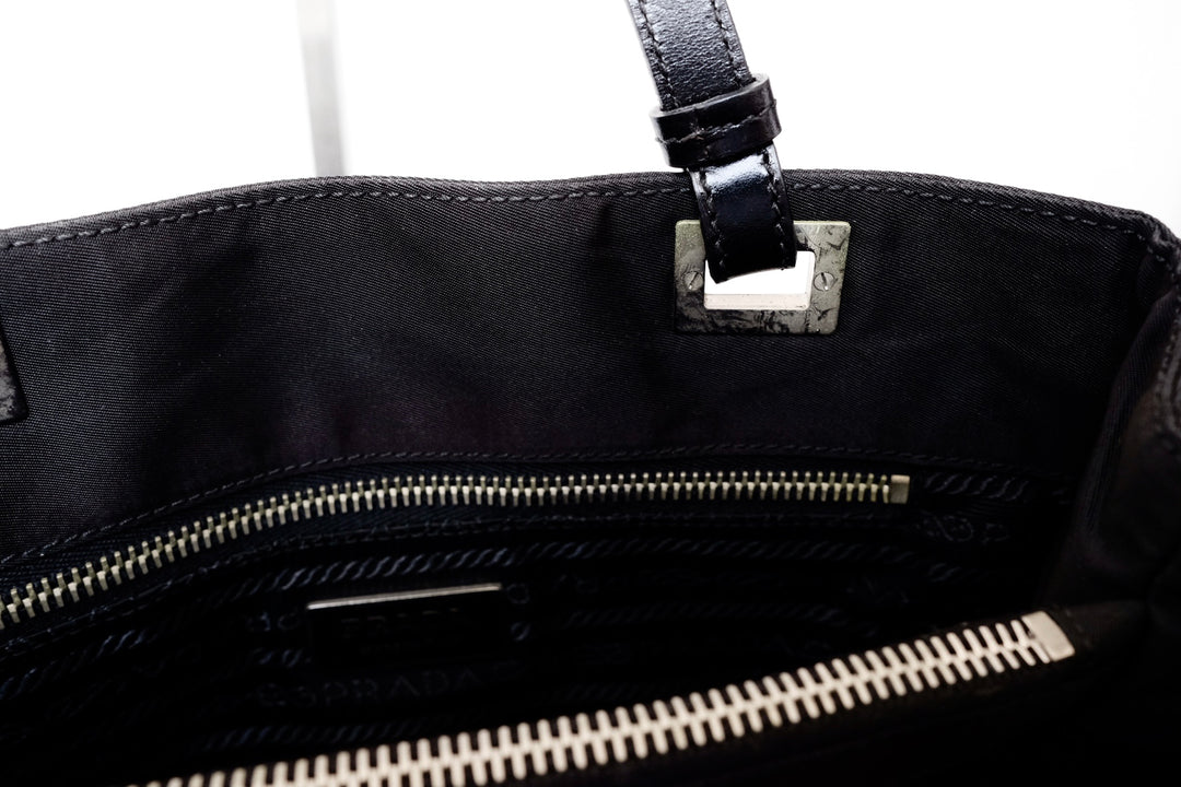 Prada vintage nylon tote bag