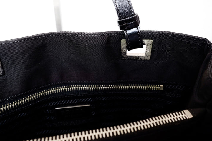 Prada vintage nylon tote bag