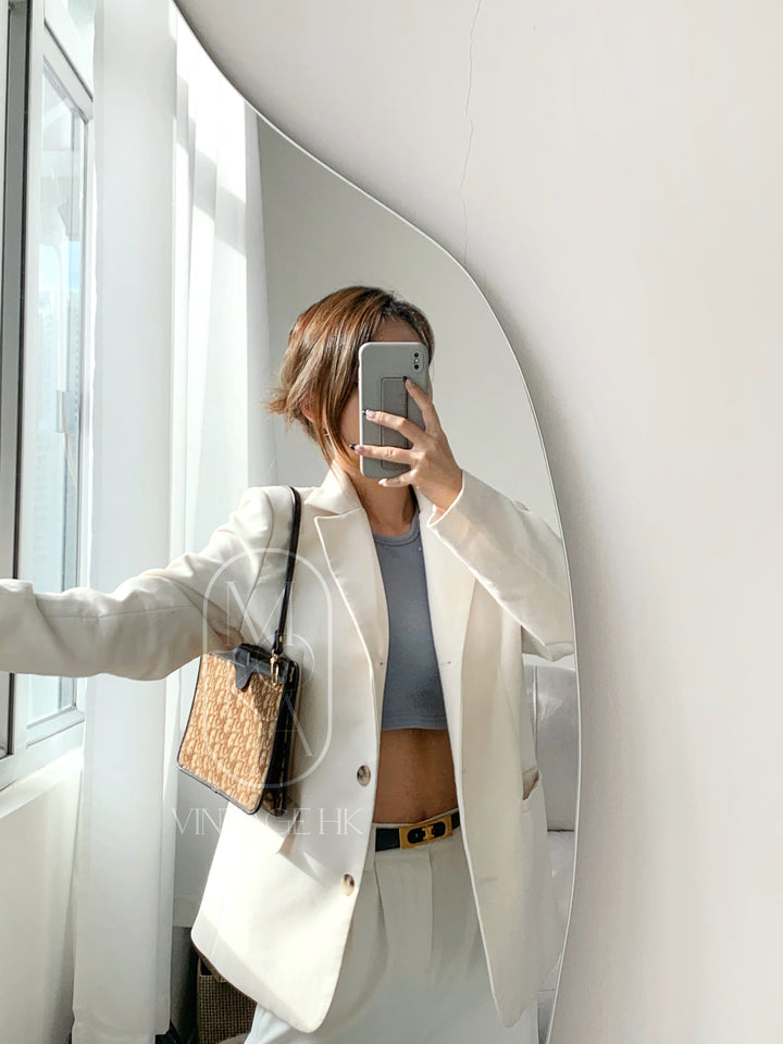 Dior vintage monogram clutch bag