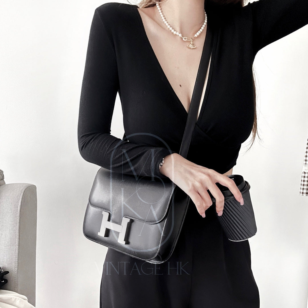Hermès vintage constance shoulder bag