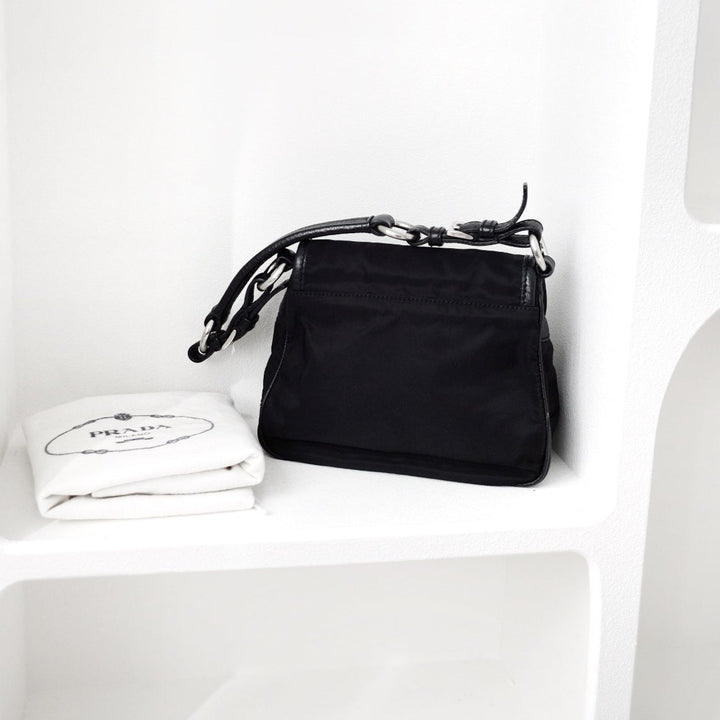 Prada tessuto nylon shoulder bag