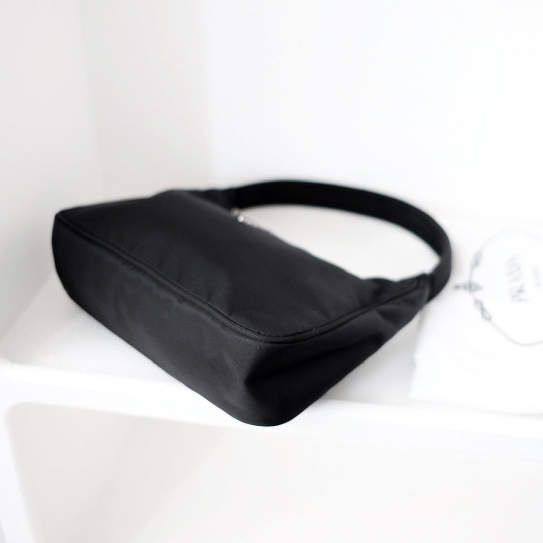 Prada nylon hobo bag