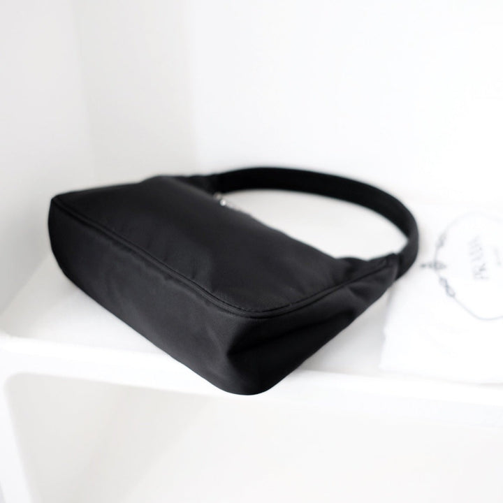 Prada nylon hobo bag