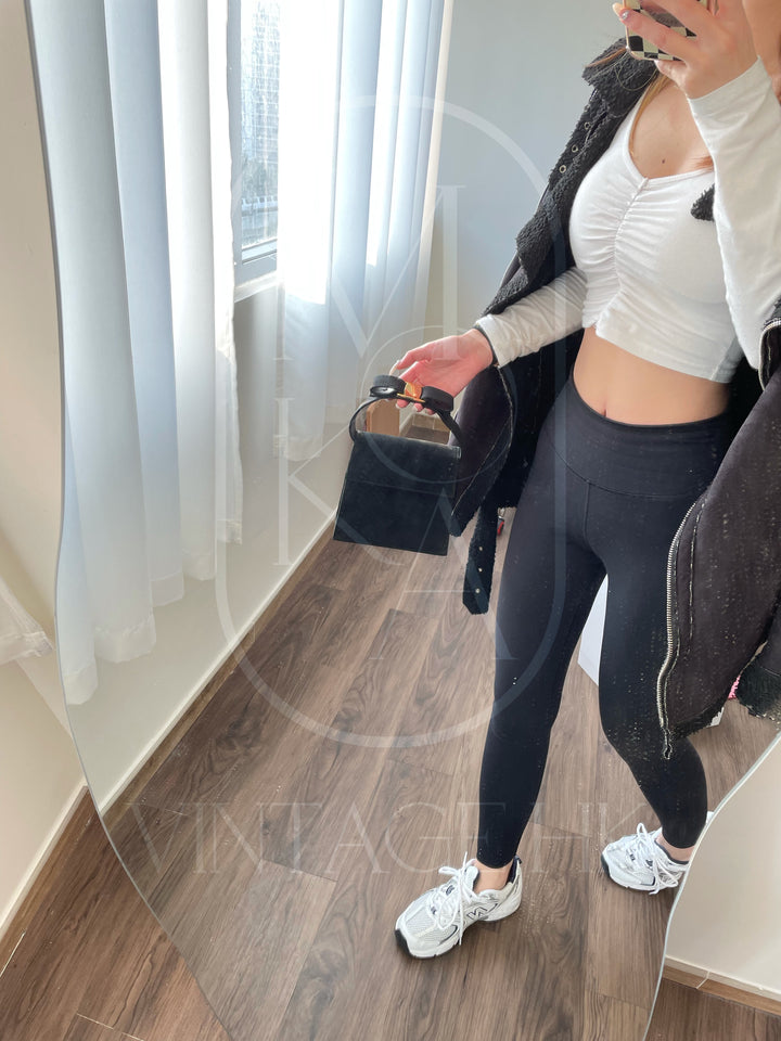 Ferragamo vintage suede bag