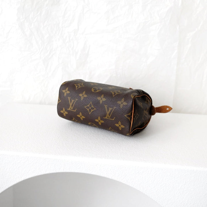 Louis Vuitton speedy mini monogram canvas monogram hand bag
