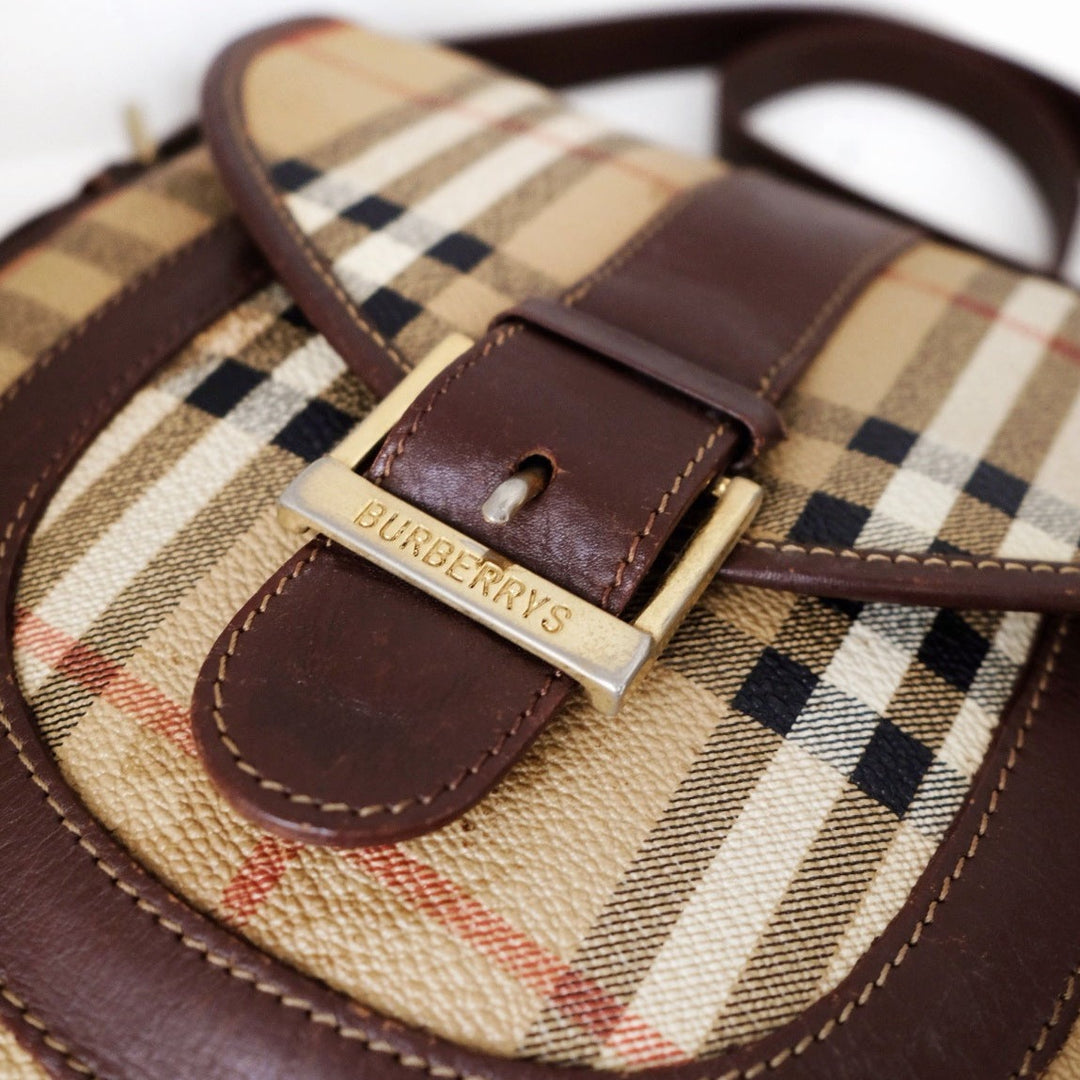 Burberry vintage pvc cross body bag