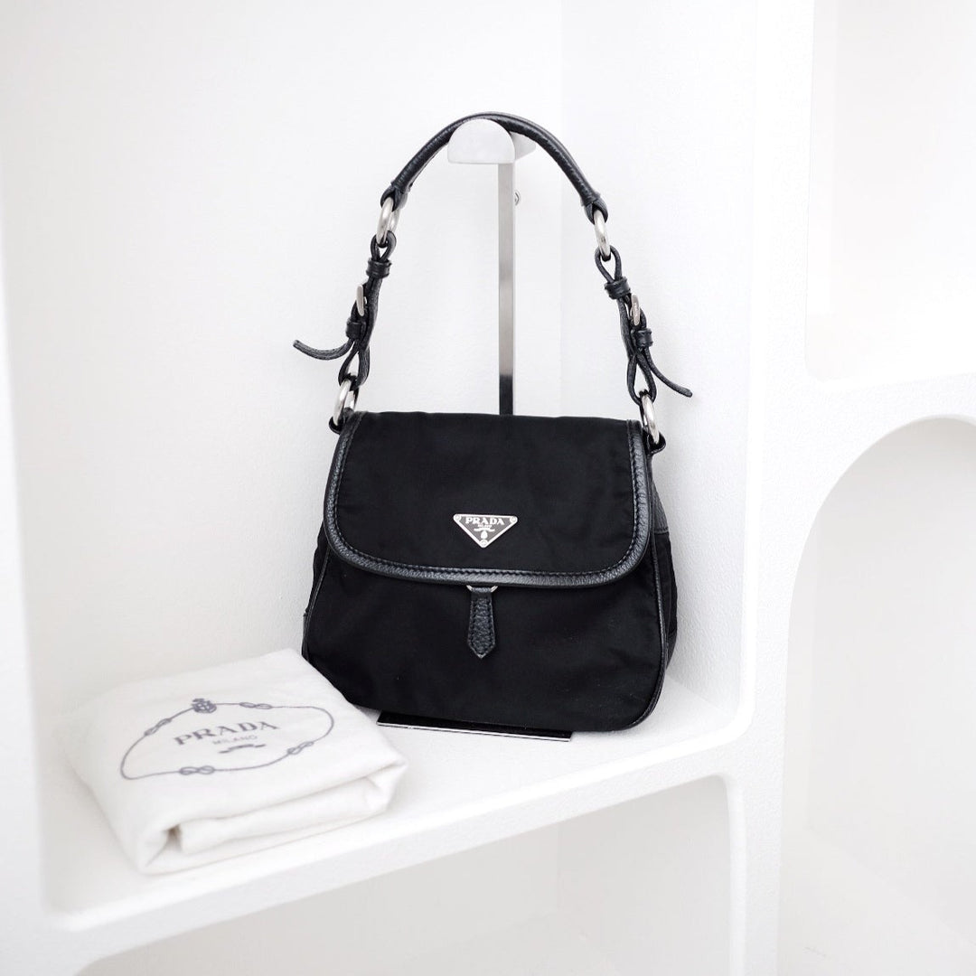 Prada tessuto nylon shoulder bag