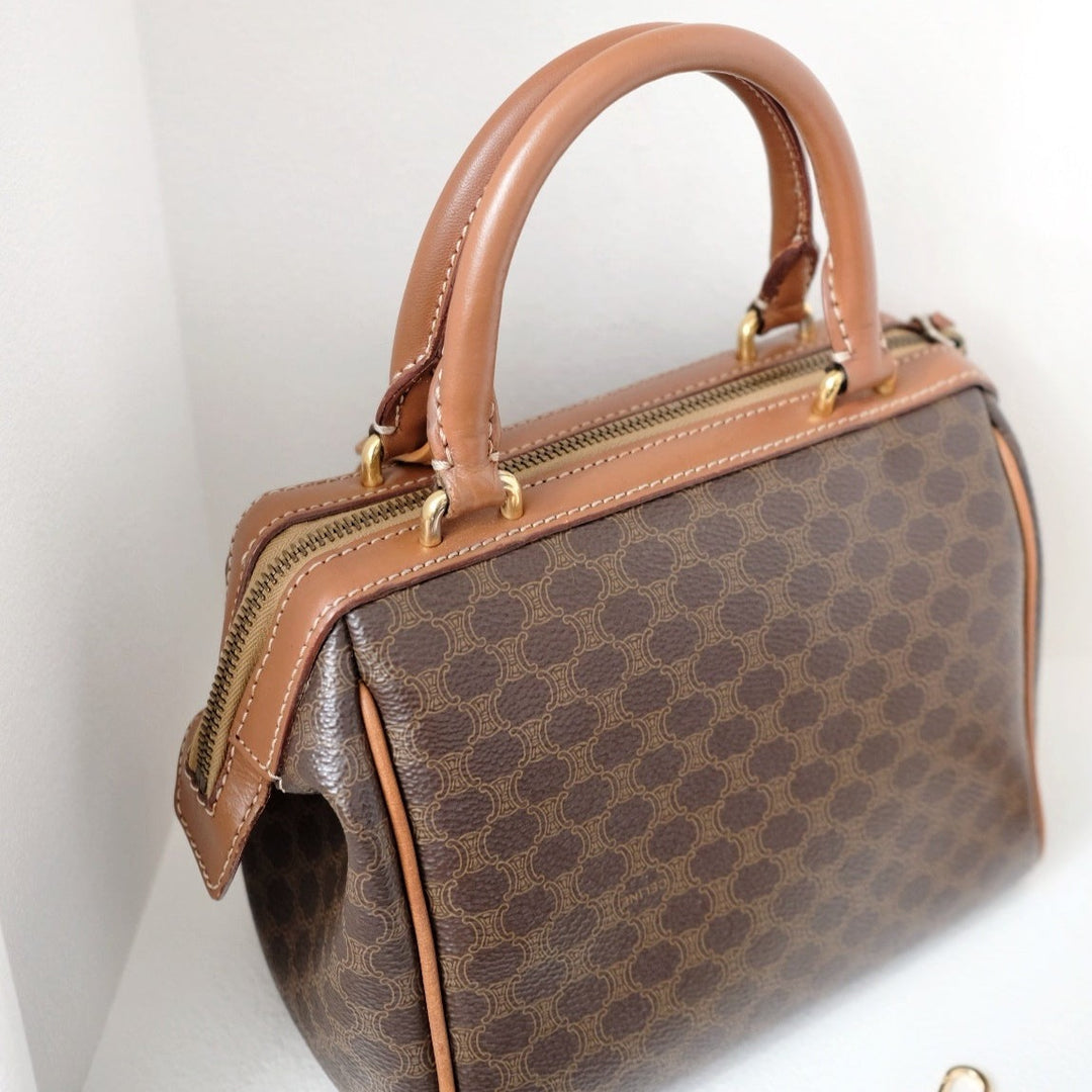 Celine macadam 2way mini boston bag