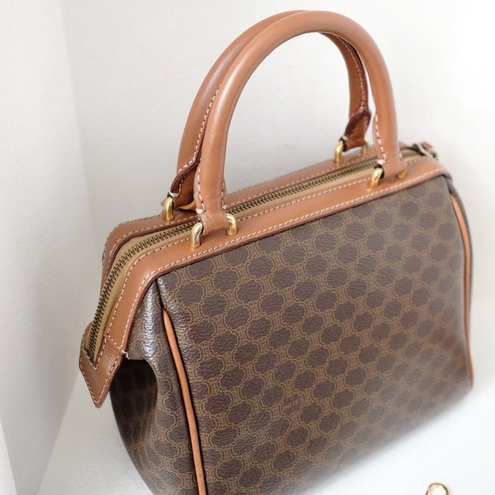 Celine macadam 2way mini boston bag