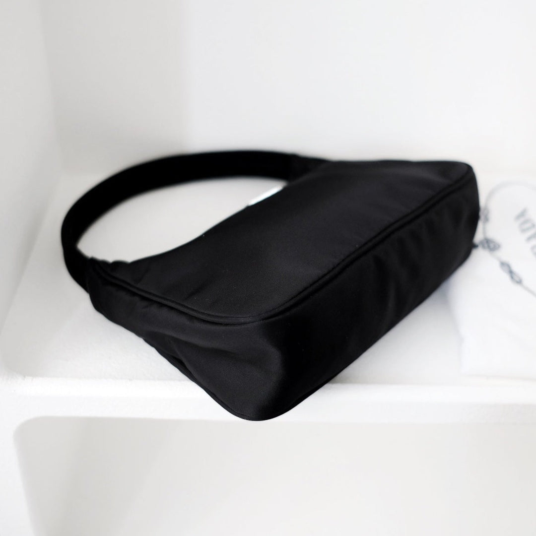 Prada nylon hobo bag
