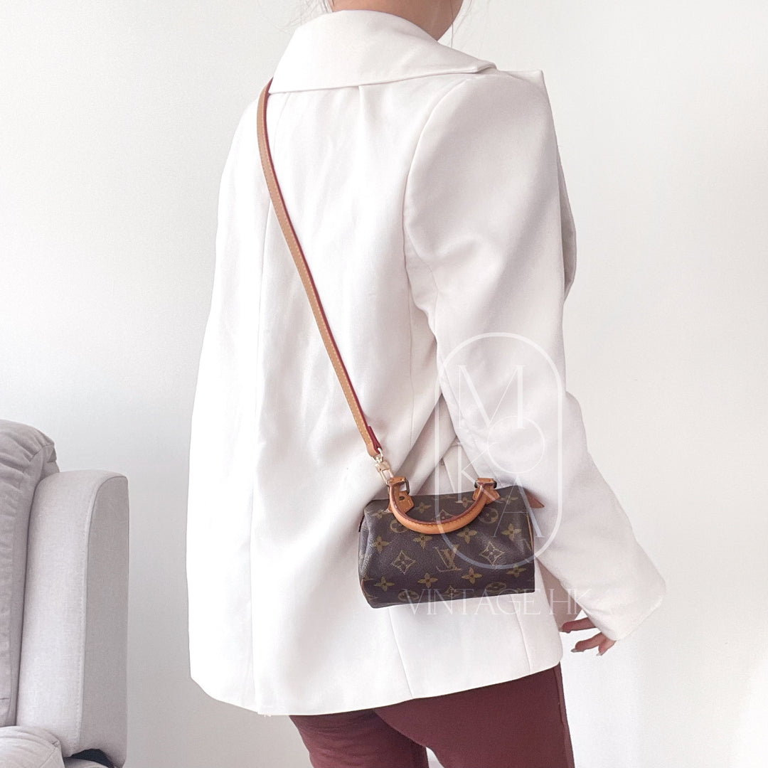 Louis Vuitton speedy mini monogram canvas monogram hand bag