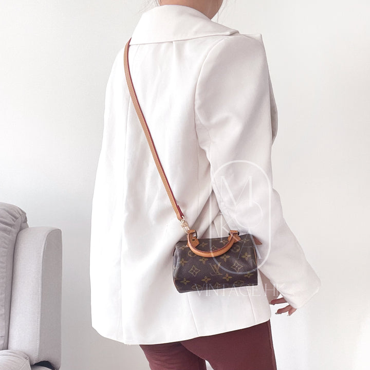 Louis Vuitton speedy mini monogram canvas monogram hand bag