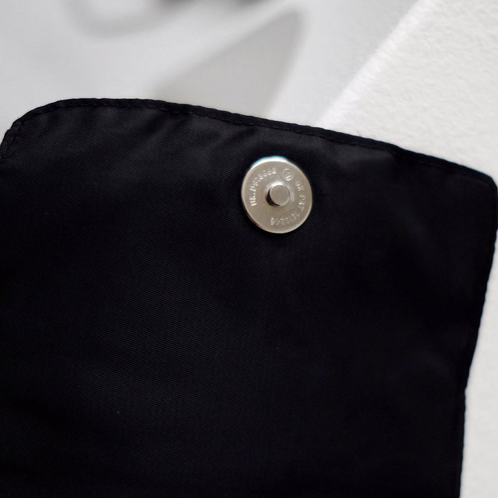 Prada drawstring tessuto black  backpack