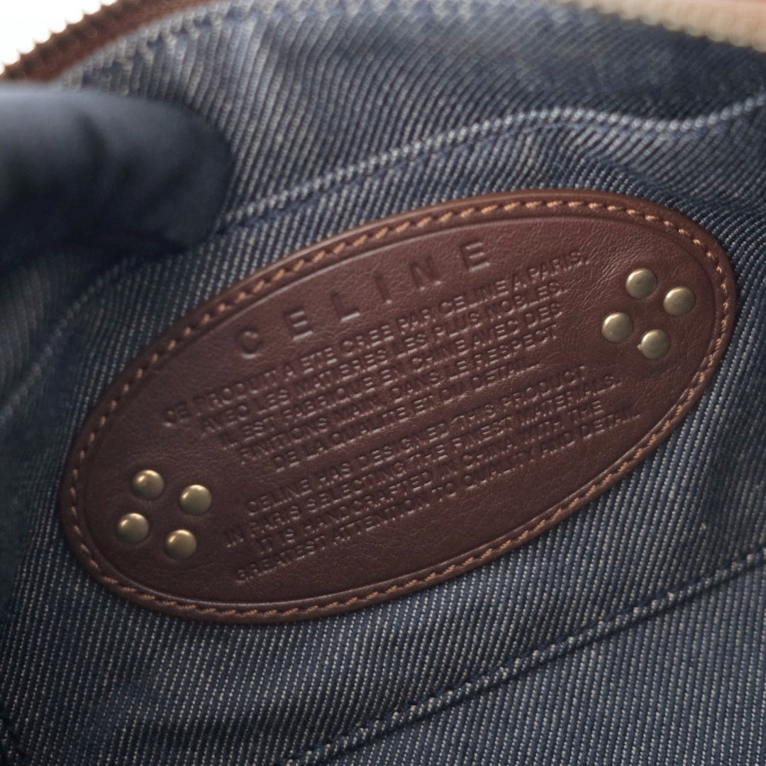 Celine vintage denim bag