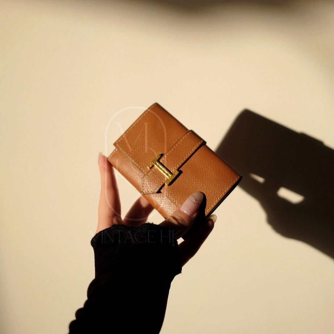 Hermes bearn coin card case