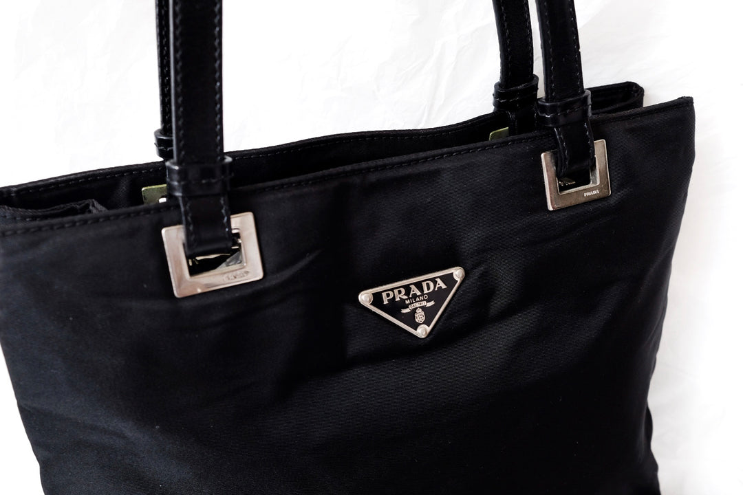 Prada vintage nylon tote bag