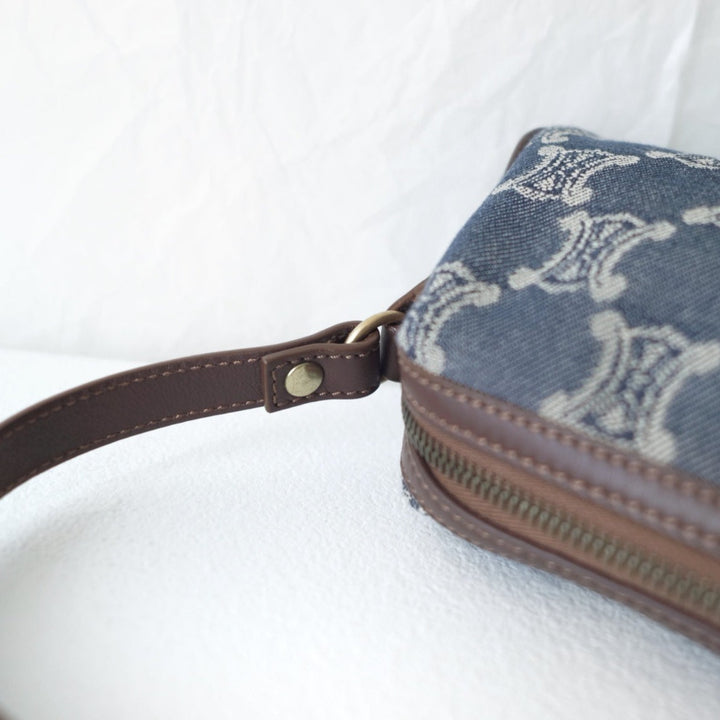 Celine vintage denim bag