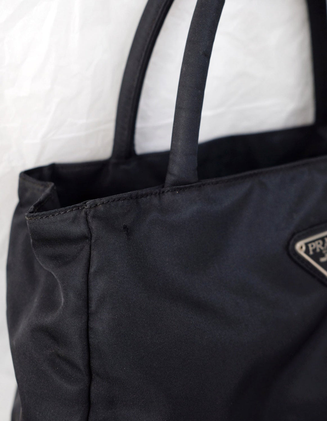 Prada vintage nylon handbag