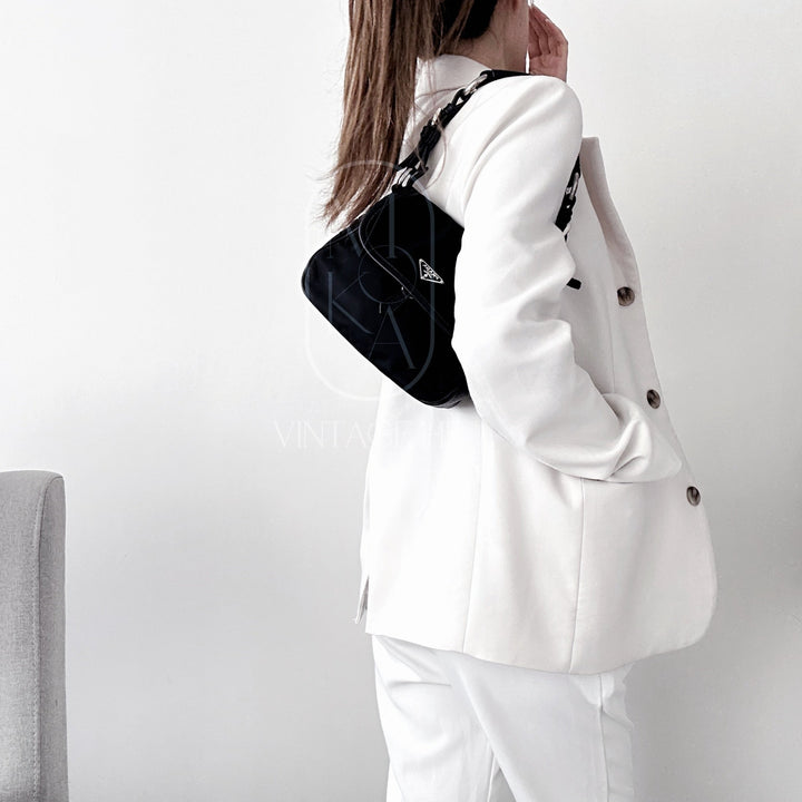Prada tessuto nylon shoulder bag