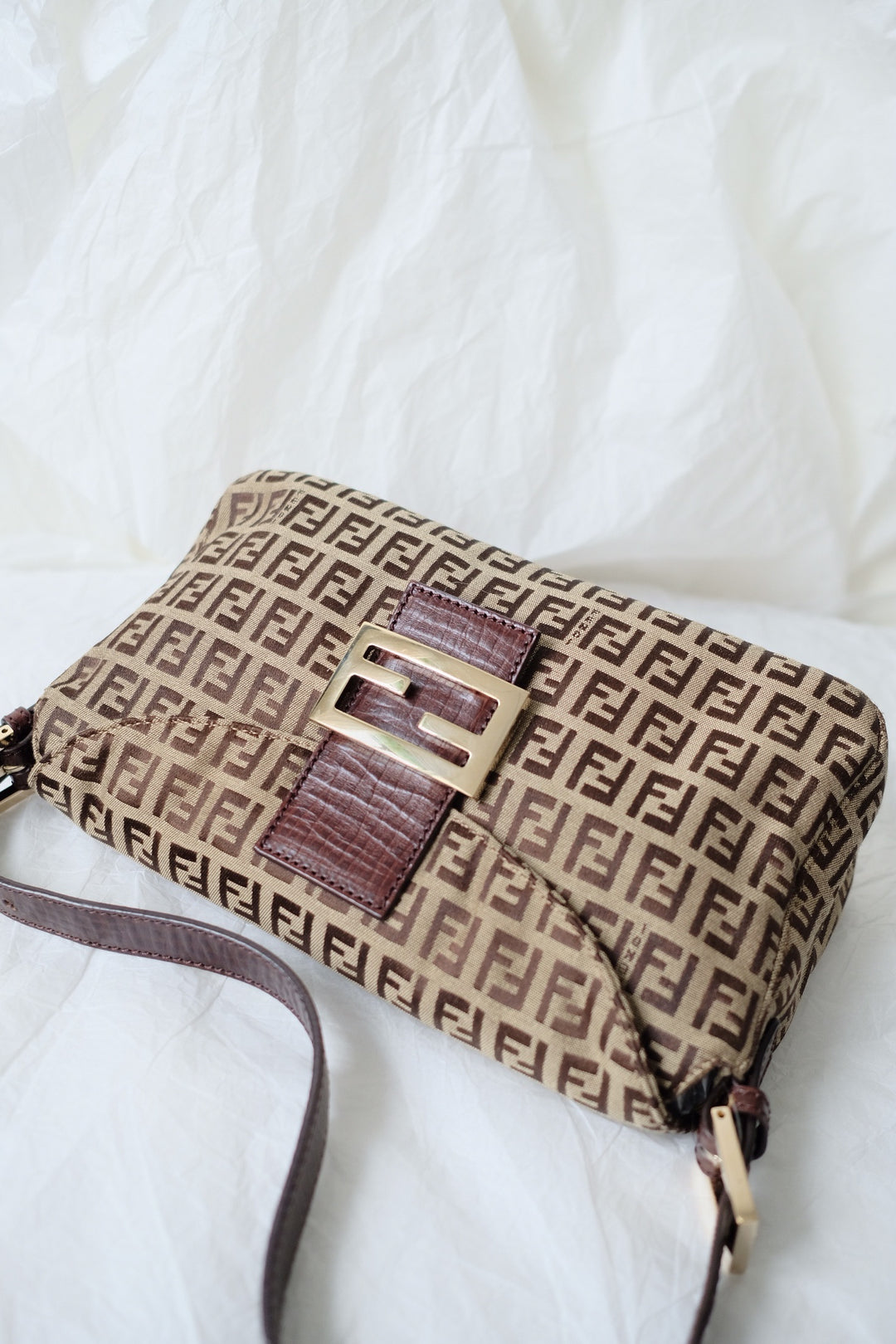 Fendi Vintage Zucchino Baguette