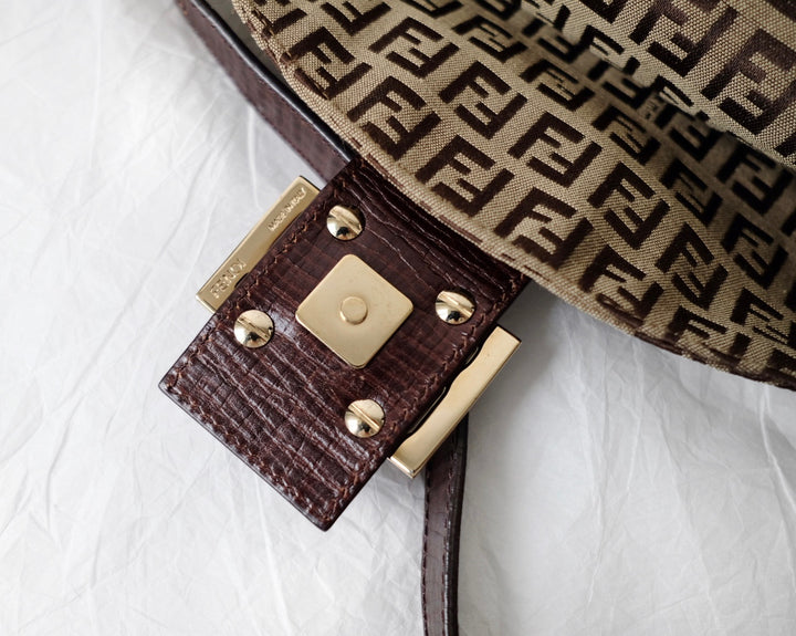 Fendi Vintage Zucchino Baguette