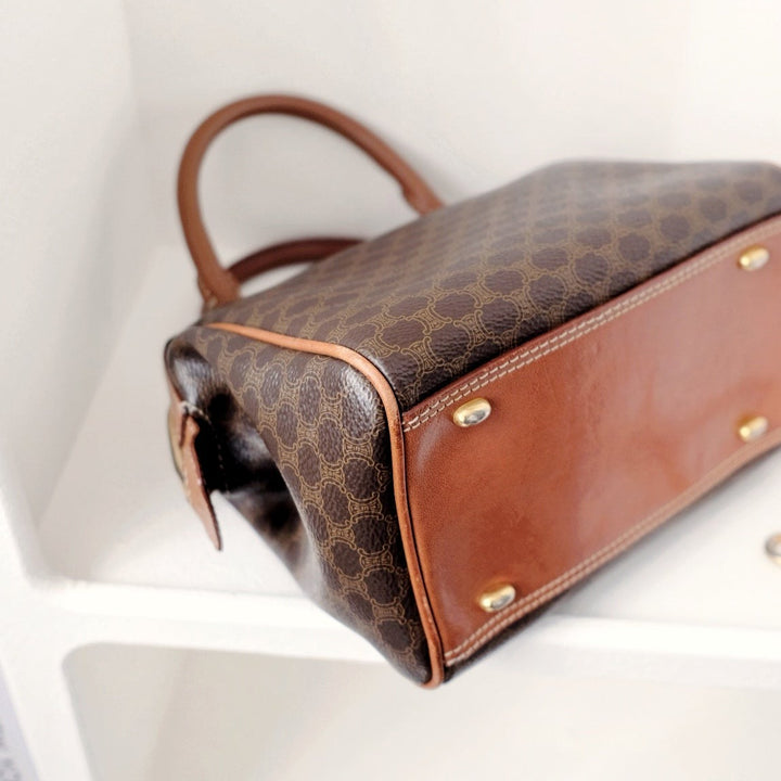 Celine macadam 2way mini boston bag