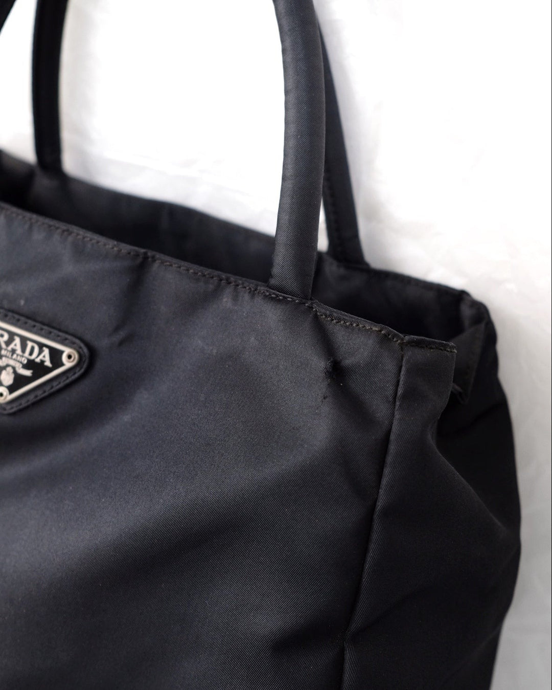 Prada vintage nylon handbag