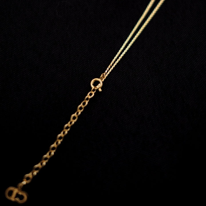 Dior vintage gold necklace