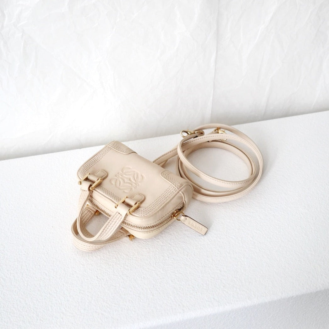 Loewe amazona  leather mini bag